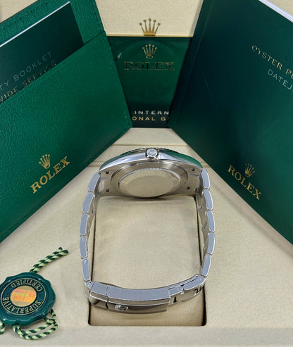 Rolex Datejust 41mm, Stainless Steel, Rhodium, Oyster, Ref# 126334-0013, dated 2026
