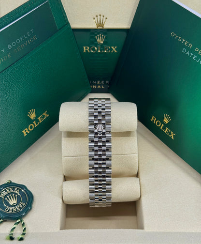 Rolex Datejust 31mm, Stainless Steel, Green, Jubilee, Ref# 278274-0018, dated 2026