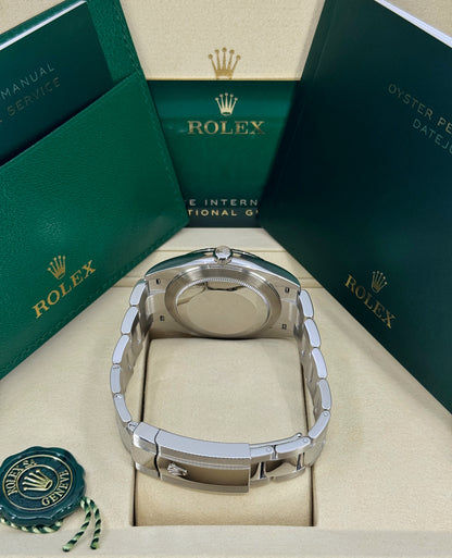 Rolex Datejust 41mm, Stainless Steel, White, Oyster, Ref# 126334-0009, dated 2026