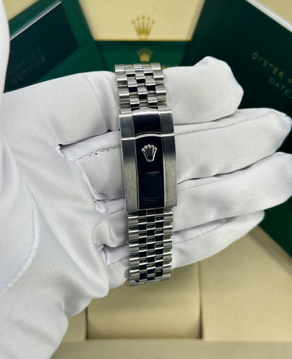 Rolex Datejust 41mm, Stainless Steel, Wimbledon, Slate, Jubilee, Ref# 126334-0022, dated 2026