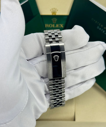 Rolex Datejust 41mm, Stainless Steel, Green, Jubilee, Ref# 126334-0028, dated 2026