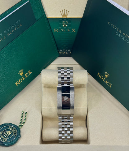 Rolex Datejust 41mm, Stainless Steel, Blue, Jubilee, Ref# 126300-0002, dated 2026