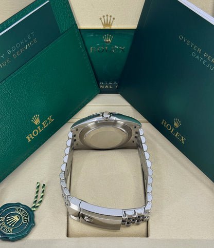 Rolex Datejust 41mm, Stainless Steel, Blue, Jubilee, Ref# 126300-0002, dated 2026