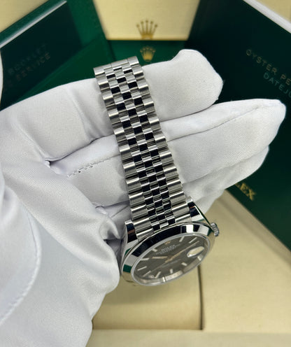 Rolex Datejust 41mm, Stainless Steel, Blue, Jubilee, Ref# 126300-0002, dated 2026
