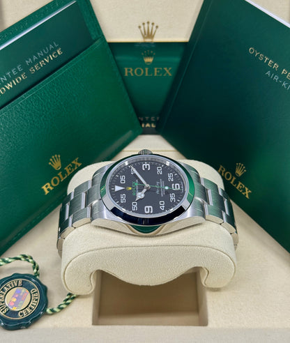 Rolex Air-King 40mm, Stainless Steel, Black, Ref# 126900, dated 2026