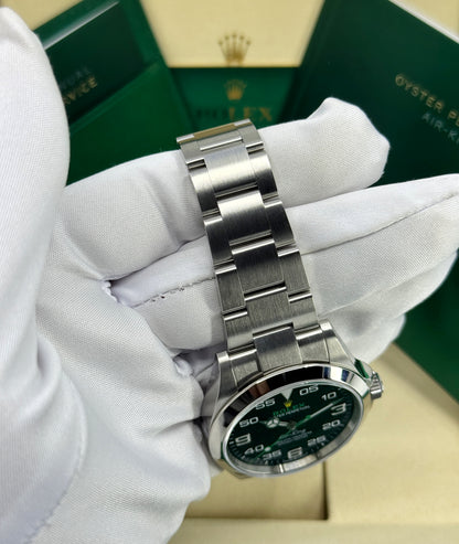 Rolex Air-King 40mm, Stainless Steel, Black, Ref# 126900, dated 2026