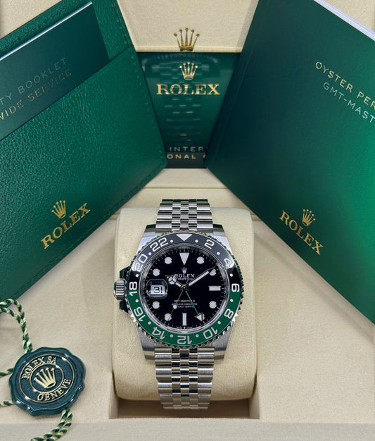 Rolex GMT-Master II 40mm, Stainless Steel, Sprite, Jubilee, Ref# 126720VTNR-0002, dated 2026