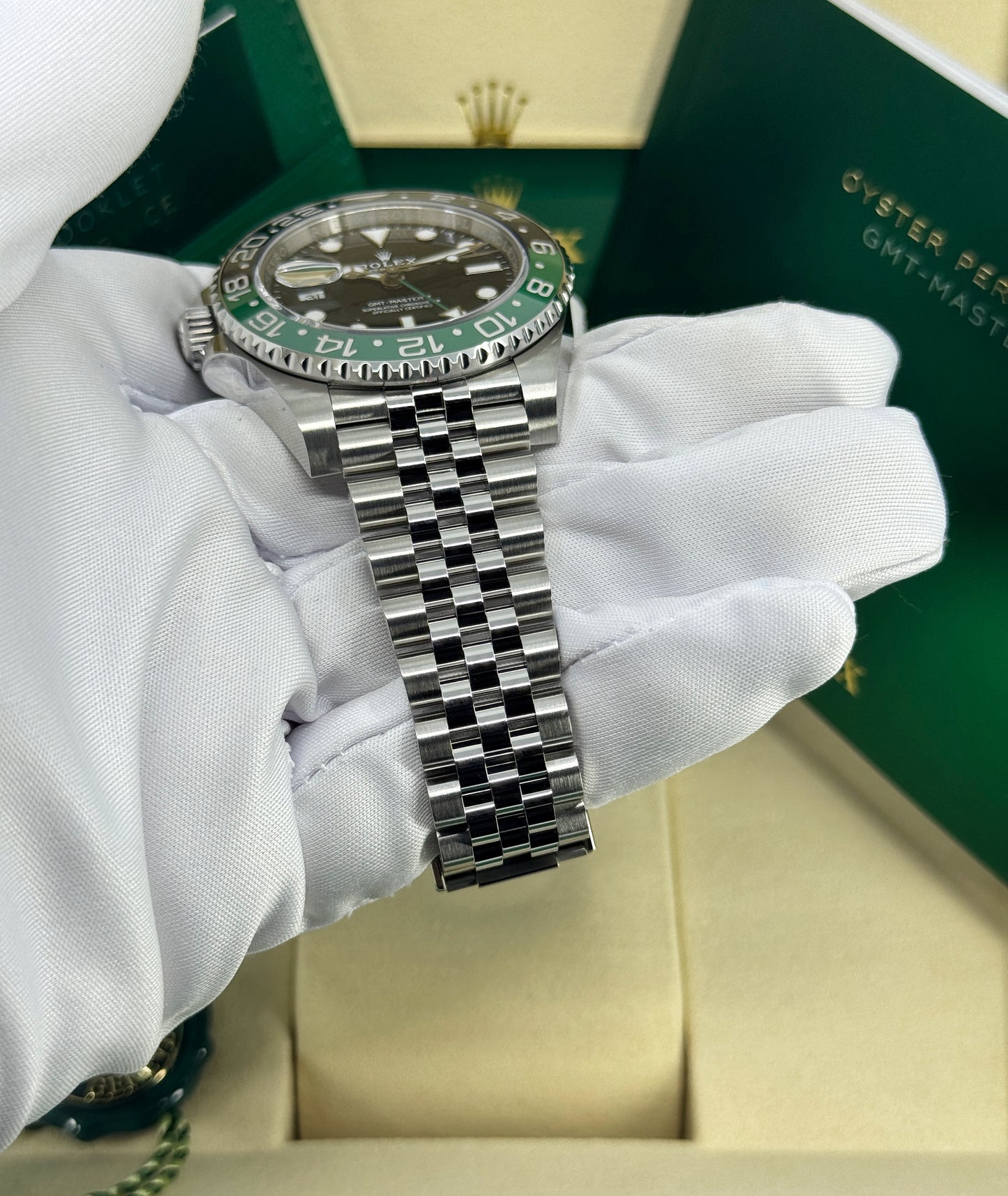 Rolex GMT-Master II 40mm, Stainless Steel, Sprite, Jubilee, Ref# 126720VTNR-0002, dated 2026