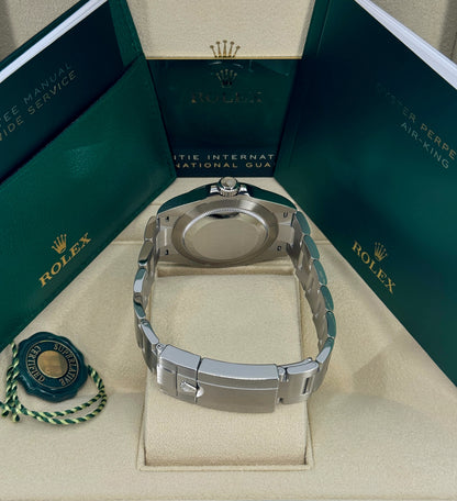 Rolex Air-King 40mm, Stainless Steel, Black, Ref# 126900, dated 2026