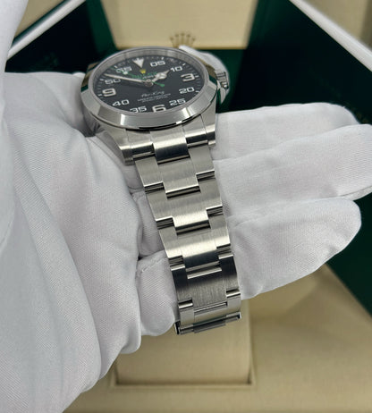 Rolex Air-King 40mm, Stainless Steel, Black, Ref# 126900, dated 2026