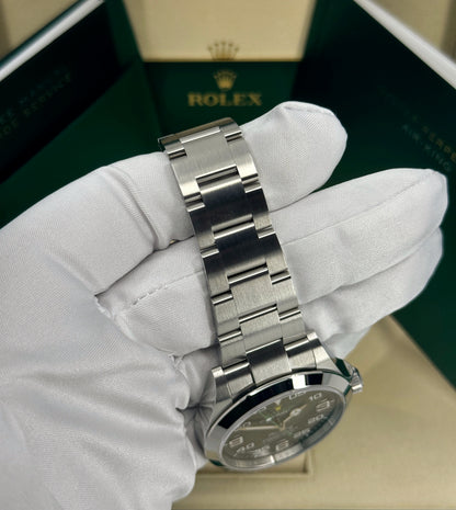 Rolex Air-King 40mm, Stainless Steel, Black, Ref# 126900, dated 2026