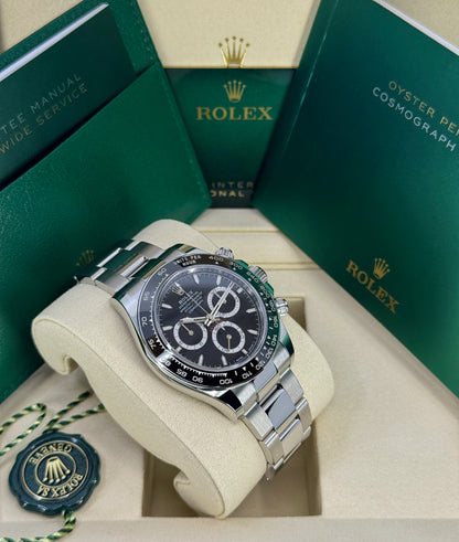 Rolex Cosmograph Daytona 40mm, Stainless Steel, Black, Ref# 126500LN-0002, dated 2026