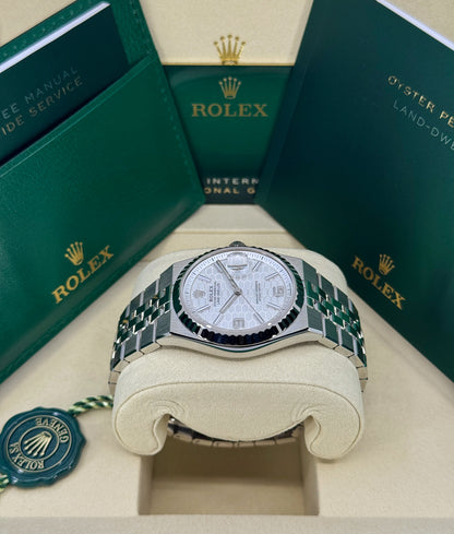 Rolex Land-Dweller 36mm, Stainless Steel, White, Ref# 127234-0001, dated 2026