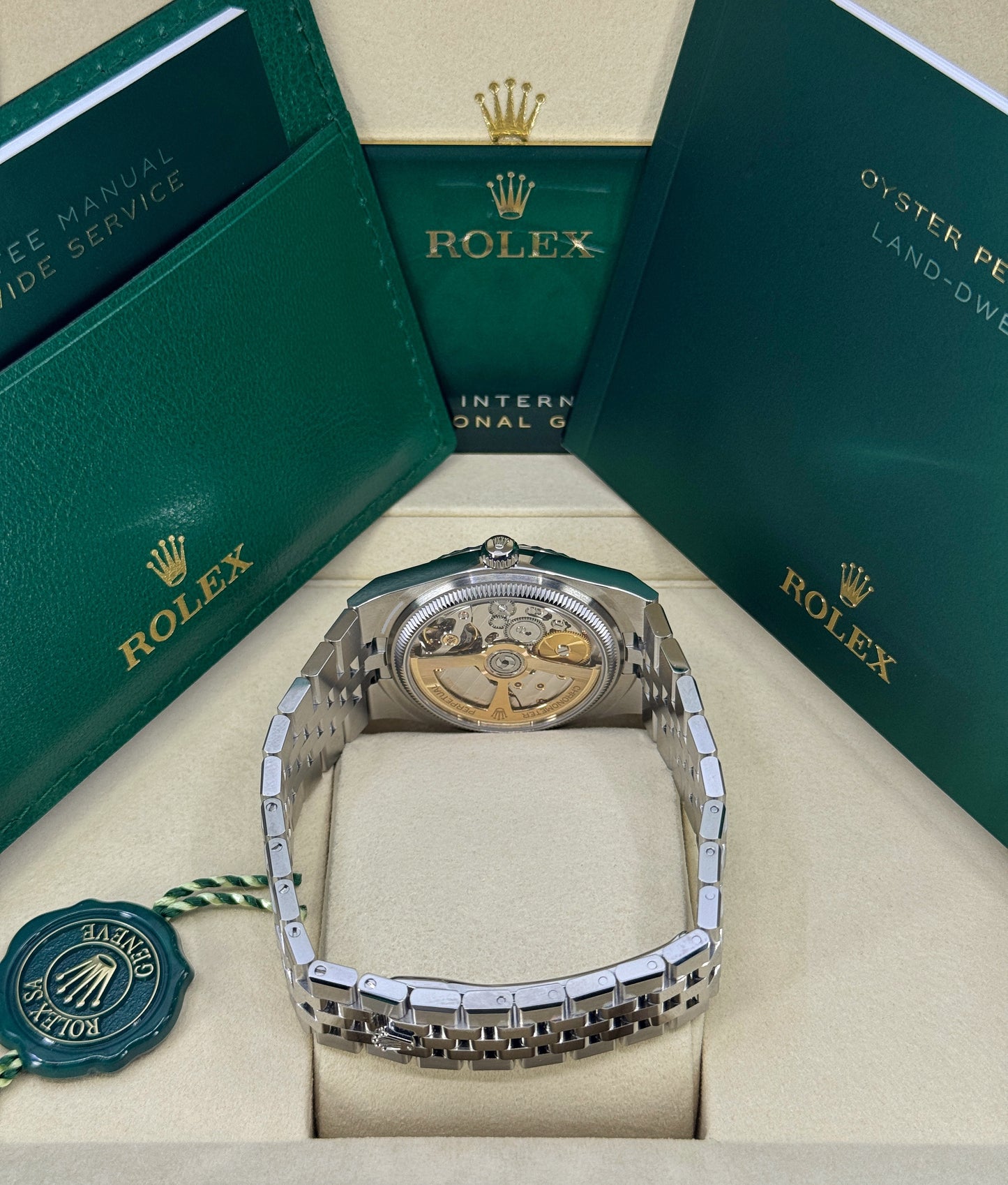 Rolex Land-Dweller 36mm, Stainless Steel, White, Ref# 127234-0001, dated 2026