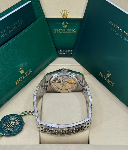 Rolex Land-Dweller 36mm, Stainless Steel, White, Ref# 127234-0001, dated 2026