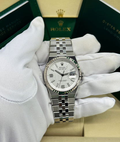 Rolex Land-Dweller 36mm, Stainless Steel, White, Ref# 127234-0001, dated 2026