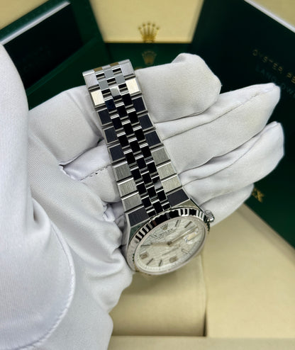Rolex Land-Dweller 36mm, Stainless Steel, White, Ref# 127234-0001, dated 2026