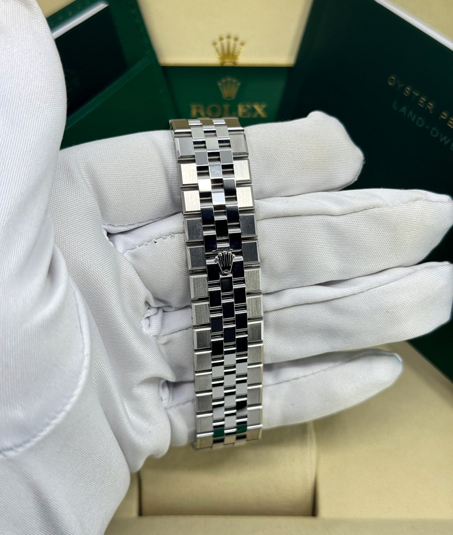 Rolex Land-Dweller 36mm, Stainless Steel, White, Ref# 127234-0001, dated 2026