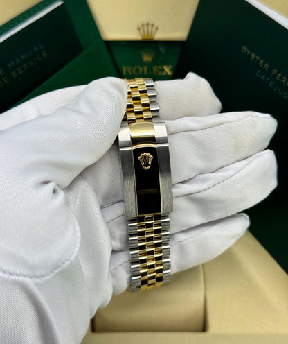 Rolex Datejust 36mm, 18k YG & Stainless Steel, Mother of Pearl Diamond, Jubilee, Ref# 126233-0023, dated 2026