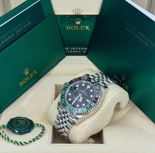 Rolex GMT-Master II 40mm, Stainless Steel, Sprite, Jubilee, Ref# 126720VTNR-0002, dated 2026