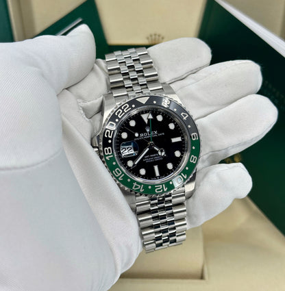 Rolex GMT-Master II 40mm, Stainless Steel, Sprite, Jubilee, Ref# 126720VTNR-0002, dated 2024