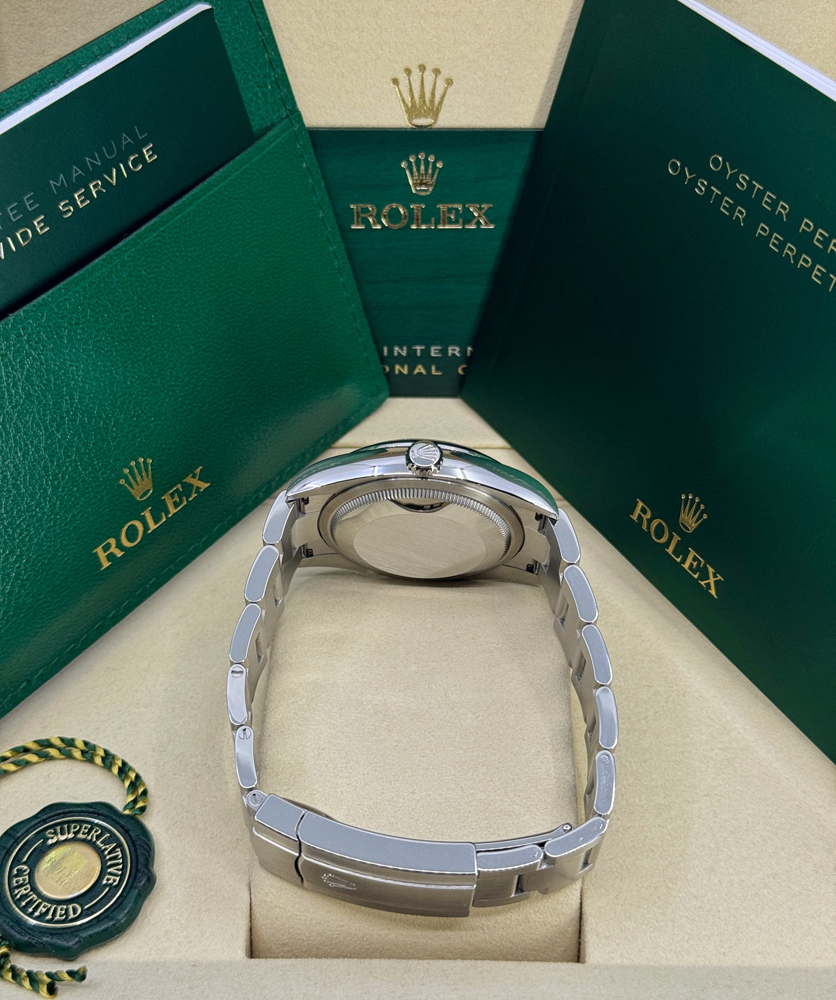 Rolex Oyster Perpetual 36mm, Stainless Steel, Multicoloured, Jubilee Motif, Ref# 126000-0016, dated 2026