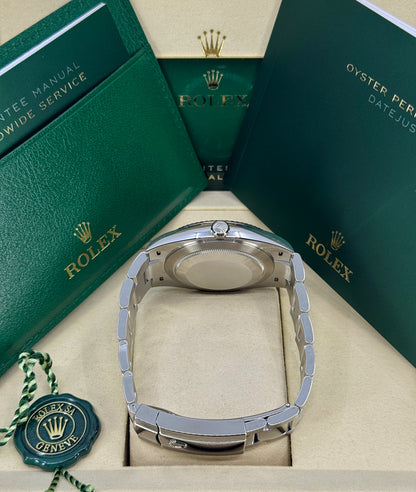 Rolex Datejust 41mm, Stainless Steel, Green Ombré, Oyster, Ref# 126334-0033, dated 2026