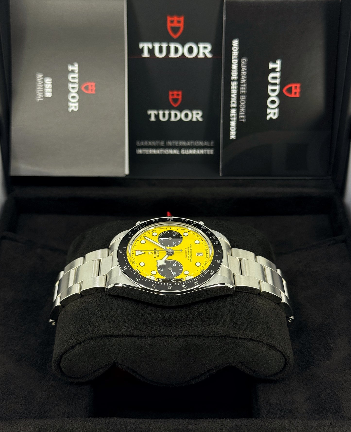 Tudor Black Bay Chrono 39mm, Special Edition, Bumblebee, Yellow, Ref# 79310N-0001, dated 2026