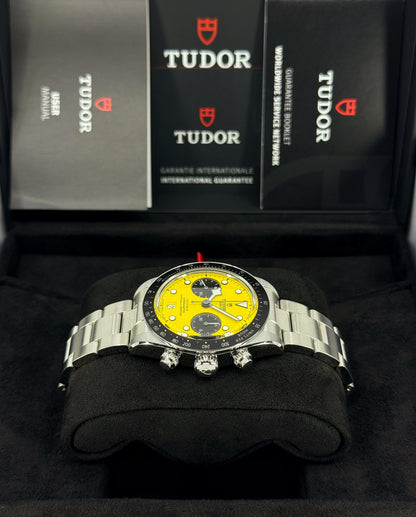 Tudor Black Bay Chrono 39mm, Special Edition, Bumblebee, Yellow, Ref# 79310N-0001, dated 2026