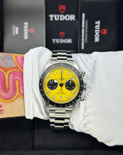 Tudor Black Bay Chrono 39mm, Special Edition, Bumblebee, Yellow, Ref# 79310N-0001, dated 2026
