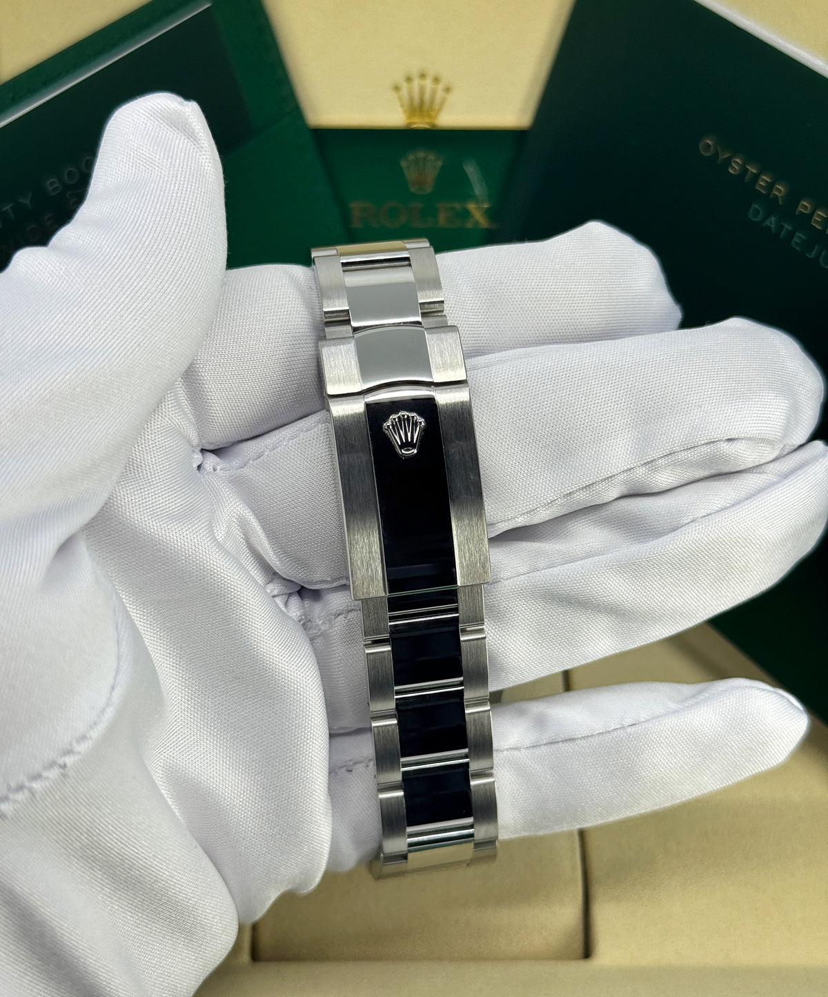 Rolex Datejust 41mm, Stainless Steel, Wimbledon, Slate, Oyster, Ref# 126300-0013, dated 2026