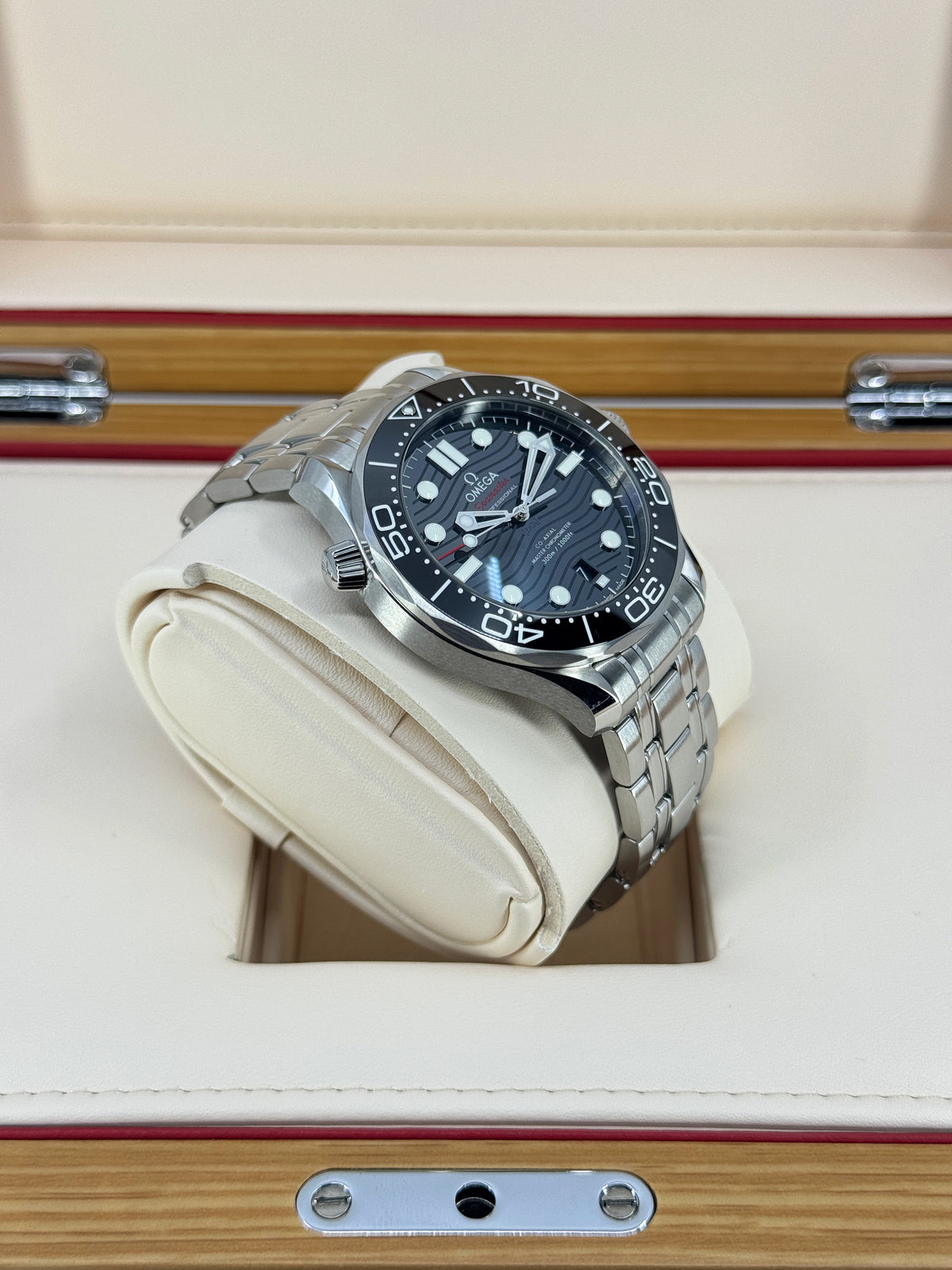 Omega Seamaster Professional Diver 300M, 42mm, Stainless Steel, Black, Ref# 210.30.42.20.01.001, dated 2026