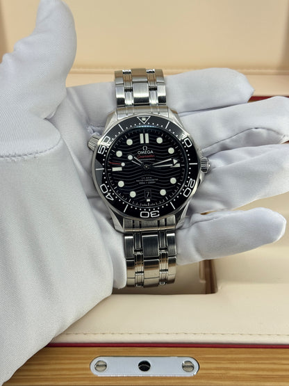 Omega Seamaster Professional Diver 300M, 42mm, Stainless Steel, Black, Ref# 210.30.42.20.01.001, dated 2026