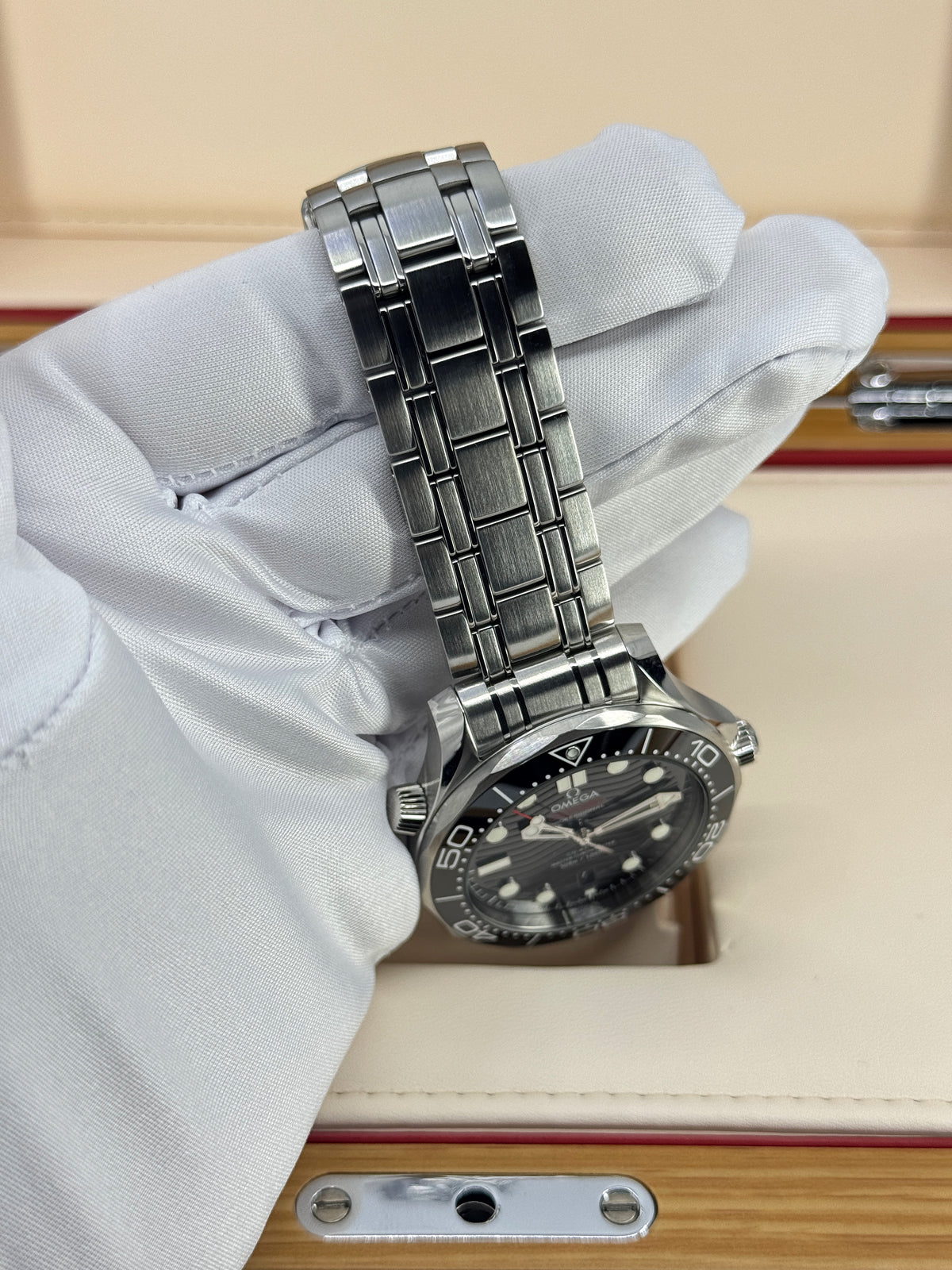 Omega Seamaster Professional Diver 300M, 42mm, Stainless Steel, Black, Ref# 210.30.42.20.01.001, dated 2026