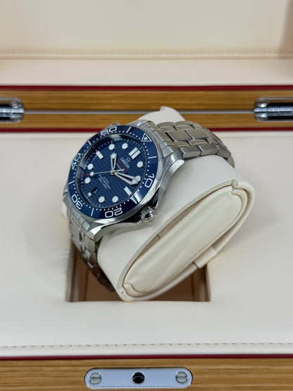 Omega Seamaster Professional Diver 300M, 42mm, Stainless Steel, Blue, Ref# 210.30.42.20.03.001, dated 2026