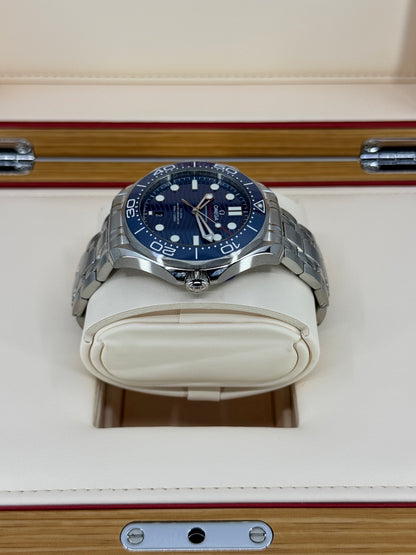 Omega Seamaster Professional Diver 300M, 42mm, Stainless Steel, Blue, Ref# 210.30.42.20.03.001, dated 2026