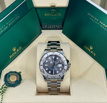 Rolex Yacht-Master 40mm, Stainless Steel, Rhodium, Ref# 126622-0001, dated 2026
