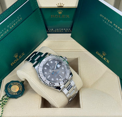 Rolex Yacht-Master 40mm, Stainless Steel, Rhodium, Ref# 126622-0001, dated 2026