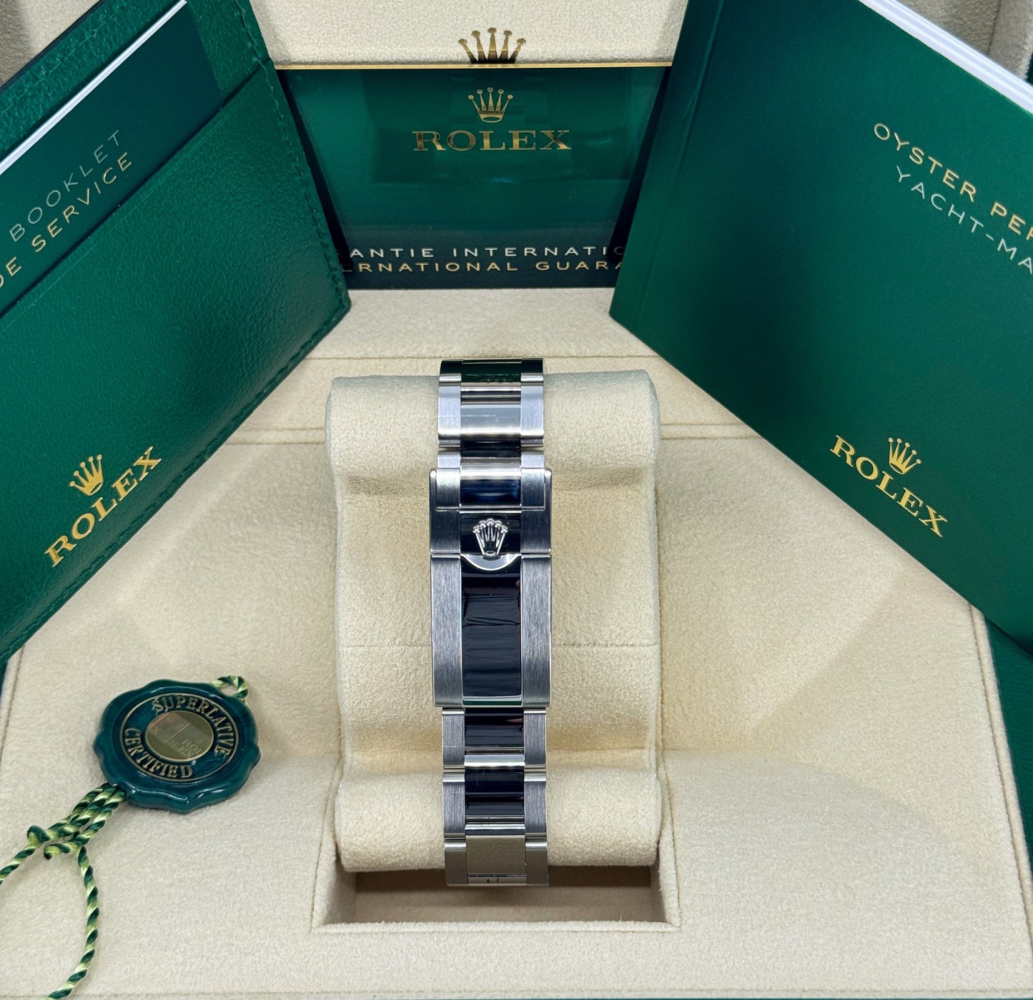 Rolex Yacht-Master 40mm, Stainless Steel, Rhodium, Ref# 126622-0001, dated 2026