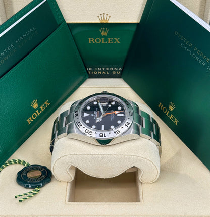 Rolex Explorer II, 42mm, Stainless Steel, Black, Ref# 226570-0002, dated 2026