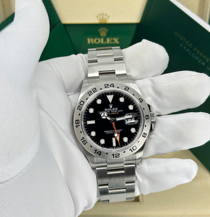 Rolex Explorer II, 42mm, Stainless Steel, Black, Ref# 226570-0002, dated 2026