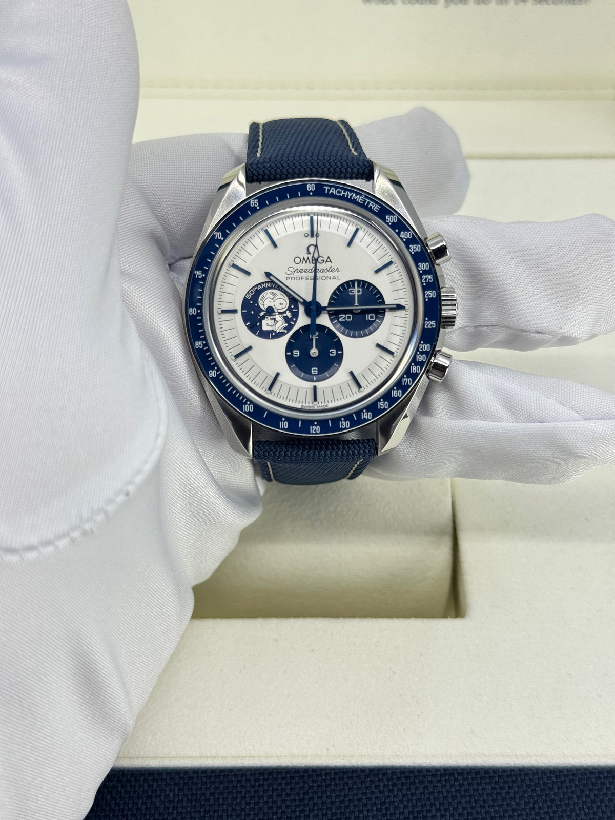 Omega Speedmaster Anniversary Series “Silver Snoopy Award” 42mm, Stainless Steel, Silver, Ref# 310.32.42.50.02.001, dated 2026