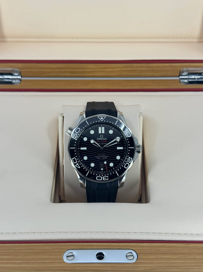 Omega Seamaster Professional Diver 300M, 42mm, Stainless Steel, Black, Ref# 210.32.42.20.01.001, dated 2026