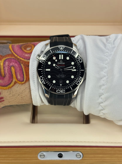 Omega Seamaster Professional Diver 300M, 42mm, Stainless Steel, Black, Ref# 210.32.42.20.01.001, dated 2026