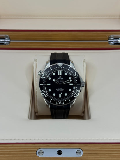 Omega Seamaster Professional Diver 300M, 42mm, Stainless Steel, Black, Ref# 210.32.42.20.01.003, dated 2026