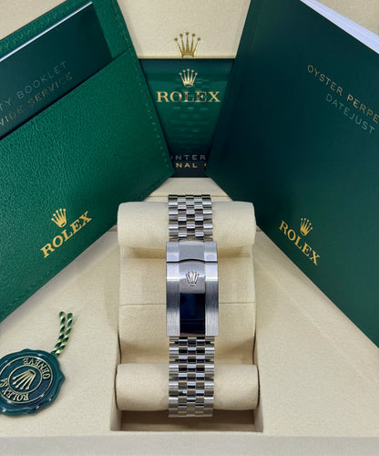 Rolex Datejust 36mm, Stainless Steel, Green Ombré, Jubilee, Ref# 126234-0059, dated 2026