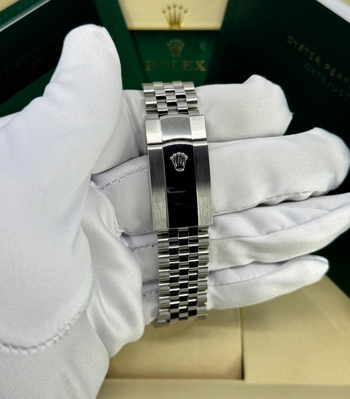Rolex Datejust 36mm, Stainless Steel, Green Ombré, Jubilee, Ref# 126234-0059, dated 2026