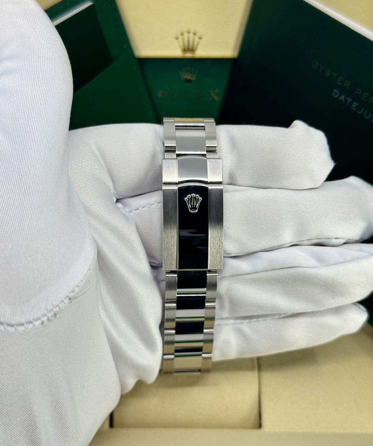 Rolex Datejust 41mm, Stainless Steel, Blue Diamond, Oyster, Ref# 126334-0015, dated 2026