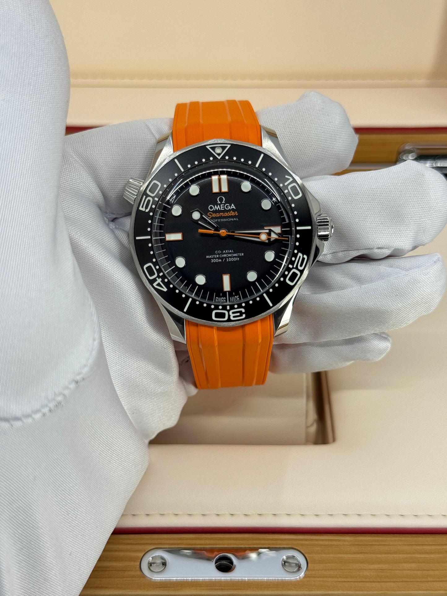 Omega Seamaster Professional Diver 300M, 42mm, Stainless Steel, Black, Ref# 210.32.42.20.01.006, dated 2026