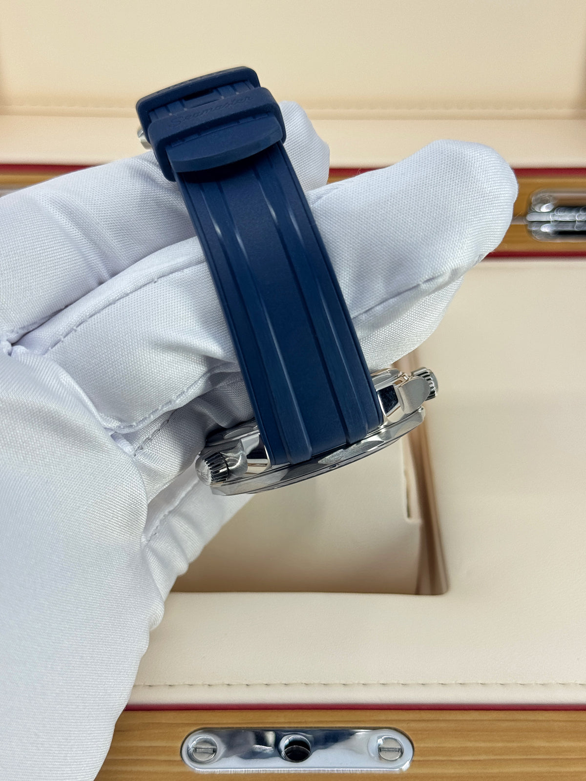 Omega Seamaster Professional Diver 300M, 42mm, Stainless Steel, Summer Blue, Ref# 210.32.42.20.03.002, dated 2026